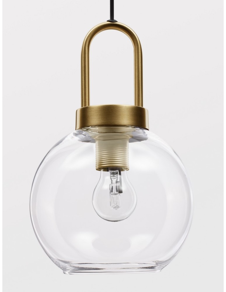 Pendant lamps - Luces Exclusivas BANES Pendant Modern gold and gold shades 1xΕ27 max 12W LE42653 - product kolory-swiatla.pl 2