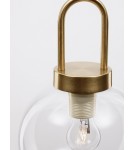 Pendant lamps - Luces Exclusivas BANES Pendant Modern gold and gold shades 1xΕ27 max 12W LE42653 - product 5