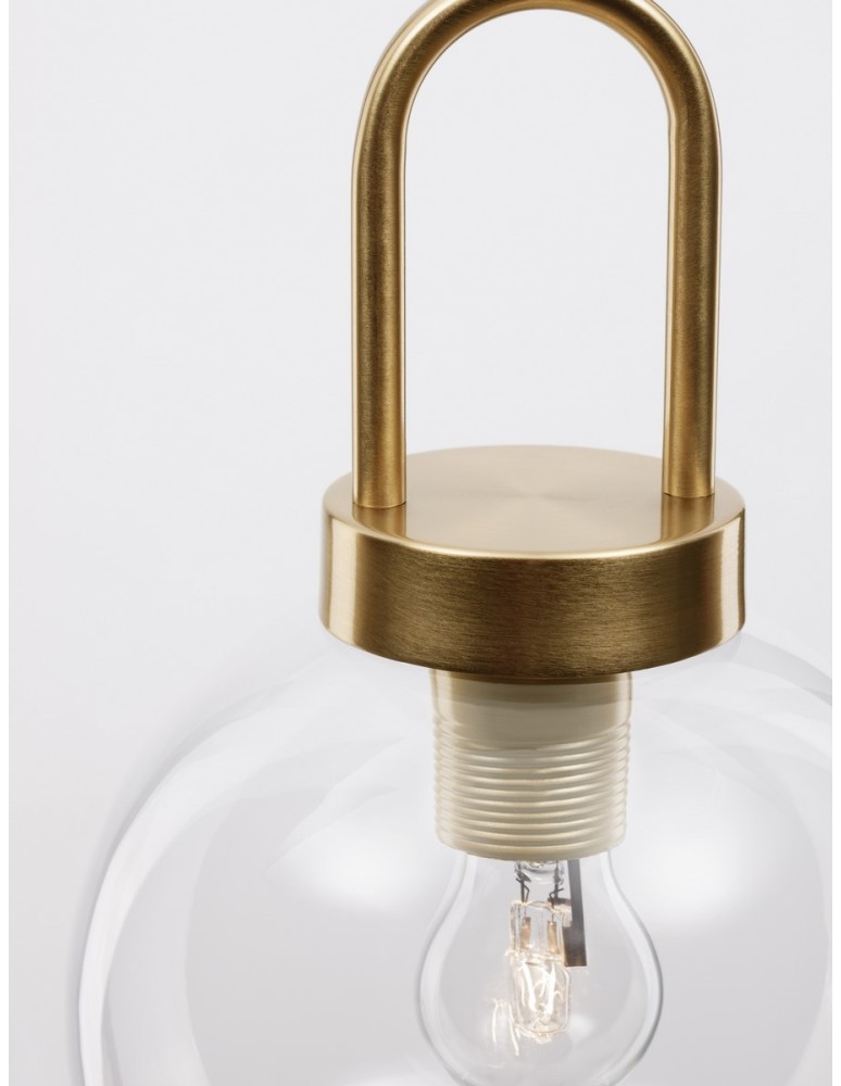 Pendant lamps - Luces Exclusivas BANES Pendant Modern gold and gold shades 1xΕ27 max 12W LE42653 - product kolory-swiatla.pl 5