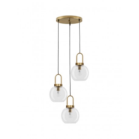Luces Exclusivas BANES Wisząca Nowoczesna złoty i odcienie złota 3xΕ27 max 12W LE42655