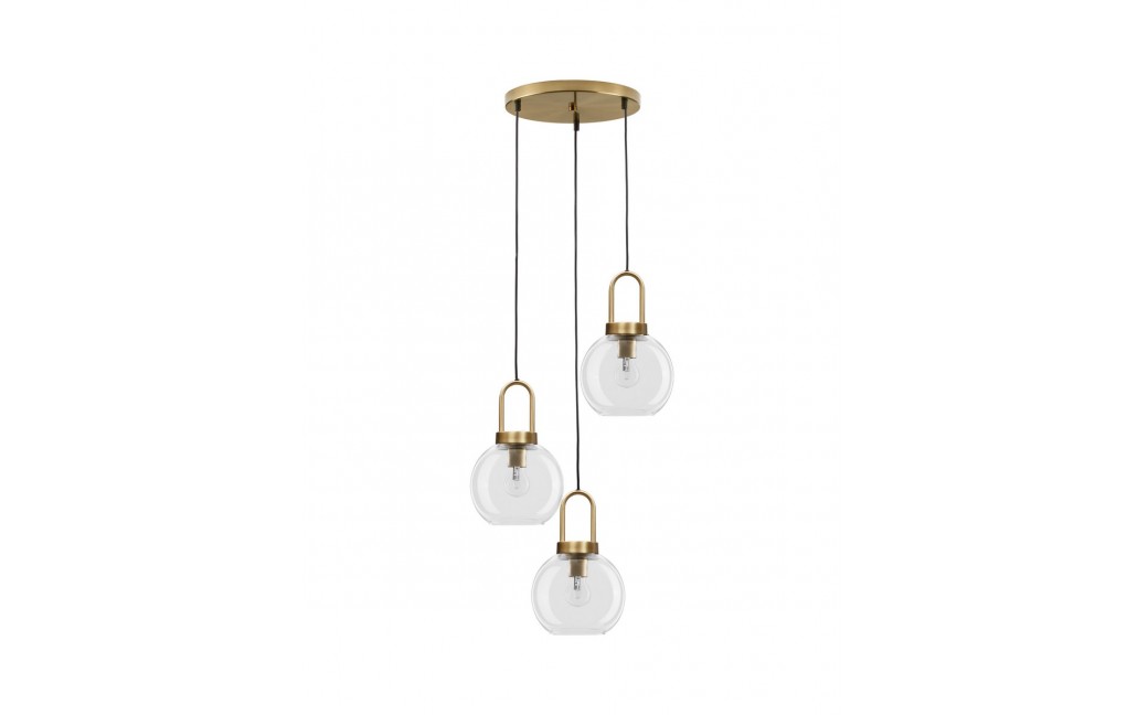 Luces Exclusivas BANES Wisząca Nowoczesna złoty i odcienie złota 3xΕ27 max 12W LE42655