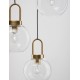 Luces Exclusivas BANES Wisząca Nowoczesna złoty i odcienie złota 3xΕ27 max 12W LE42655