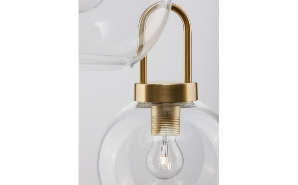 Luces Exclusivas BANES Wisząca Nowoczesna złoty i odcienie złota 3xΕ27 max 12W LE42655