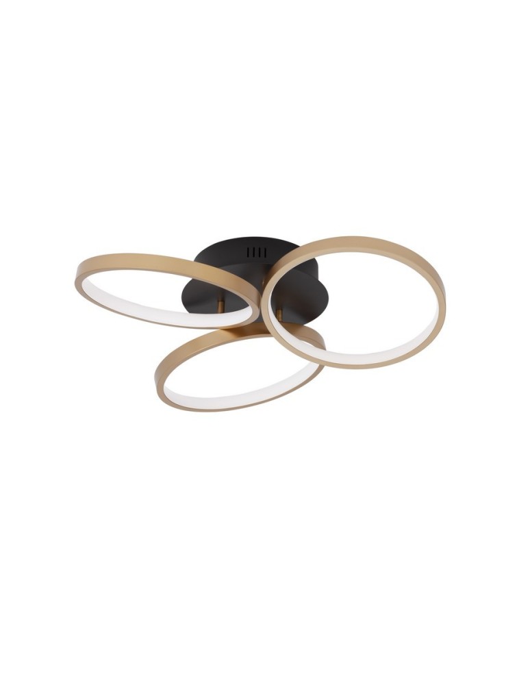 Ceiling lamps - Luces Exclusivas CROIX Ceiling Modern Black 1xLED max 28W 3000K LE42656 - product kolory-swiatla.pl 1