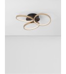 Ceiling lamps - Luces Exclusivas CROIX Ceiling Modern Black 1xLED max 28W 3000K LE42656 - product 2