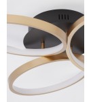 Ceiling lamps - Luces Exclusivas CROIX Ceiling Modern Black 1xLED max 28W 3000K LE42656 - product 4