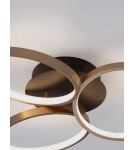 Ceiling lamps - Luces Exclusivas CROIX Ceiling Modern Black 1xLED max 28W 3000K LE42656 - product 5