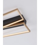 Ceiling lamps - Luces Exclusivas CROIX Ceiling Modern Black 1xLED max 28W 3000K LE42657 - product 5