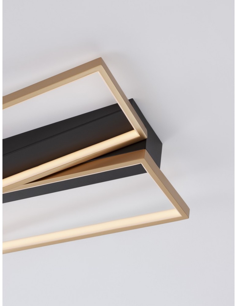 Ceiling lamps - Luces Exclusivas CROIX Ceiling Modern Black 1xLED max 28W 3000K LE42657 - product kolory-swiatla.pl 5