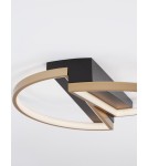 Ceiling lamps - Luces Exclusivas CROIX Ceiling Modern Black 1xLED max 28W 3000K LE42658 - product 2