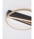 Ceiling lamps - Luces Exclusivas CROIX Ceiling Modern Black 1xLED max 28W 3000K LE42658 - product 4