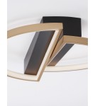 Ceiling lamps - Luces Exclusivas CROIX Ceiling Modern Black 1xLED max 28W 3000K LE42658 - product 5