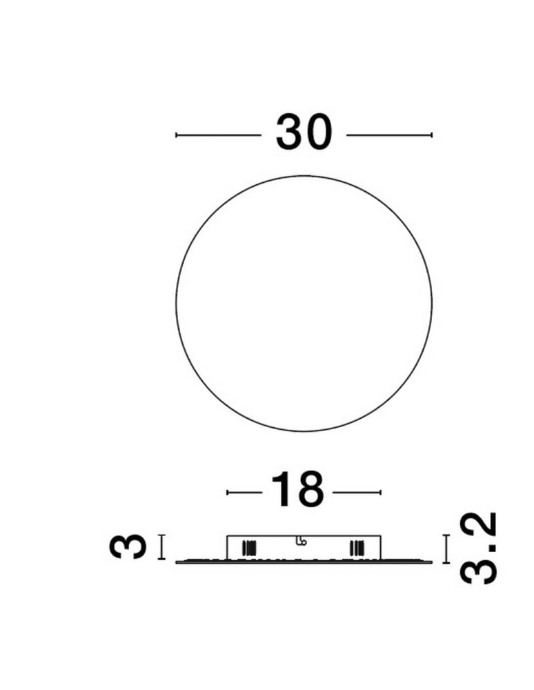 Wall lamps - Luces Exclusivas CHICA Wall-mounted Modern Black 1xLED max 22.5W 3000K LE42659 - product kolory-swiatla.pl 6
