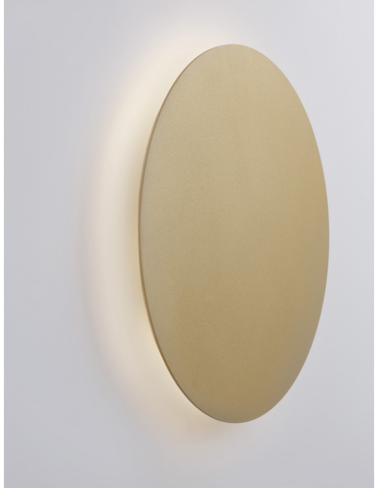 Wall lamps - Luces Exclusivas CHICA Wall-mounted Modern Gold and Gold Shades 1xLED max 22.5W 3000K LE42661 - product kolory-swiatla.pl 2
