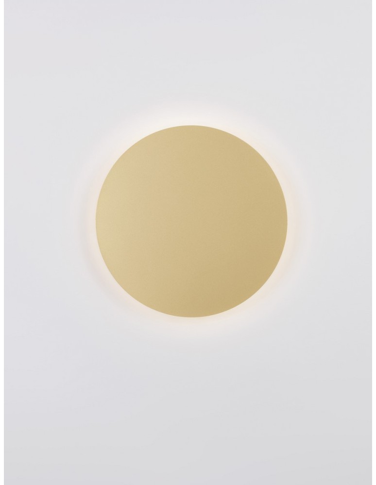 Wall lamps - Luces Exclusivas CHICA Wall-mounted Modern Gold and Gold Shades 1xLED max 22.5W 3000K LE42661 - product kolory-swiatla.pl 3