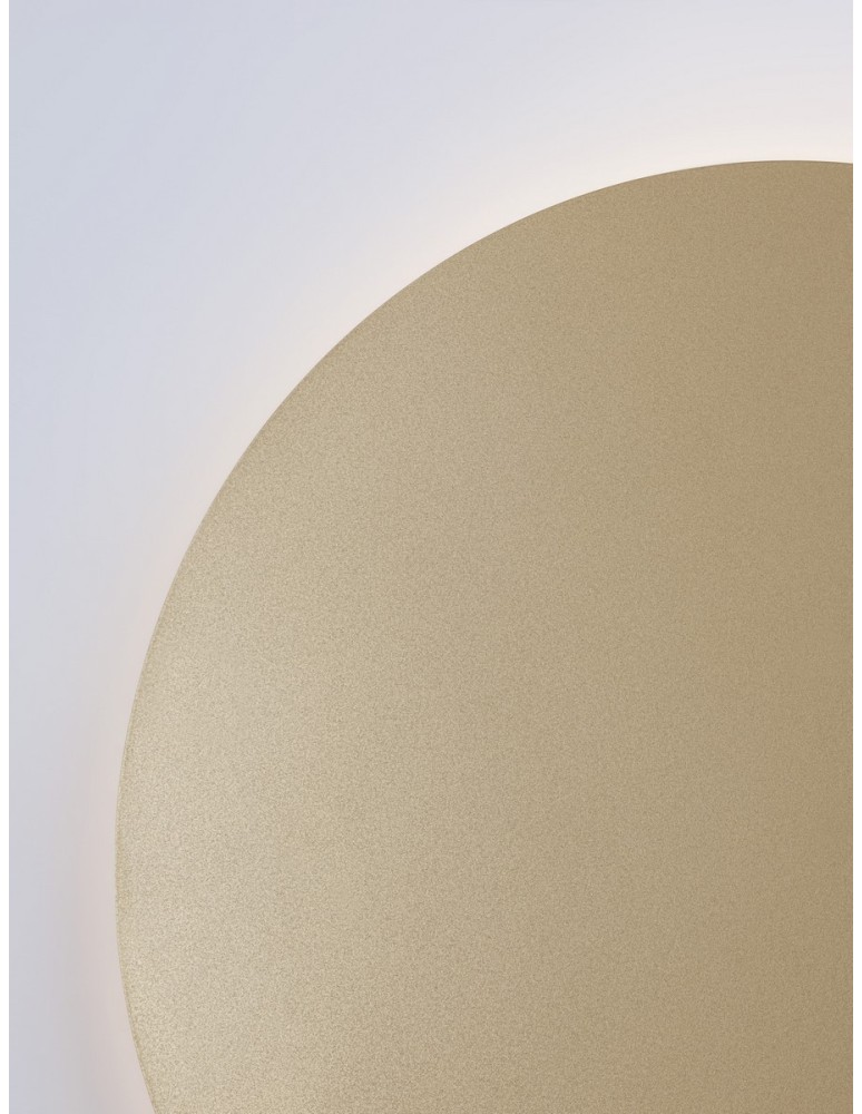 Wall lamps - Luces Exclusivas CHICA Wall-mounted Modern Gold and Gold Shades 1xLED max 22.5W 3000K LE42661 - product kolory-swiatla.pl 4