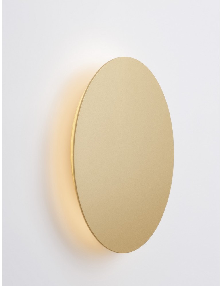 Wall lamps - Luces Exclusivas CHICA Wall-mounted Modern Gold and gold shades 1xLED max 12W 3000K LE42664 - product kolory-swiatla.pl 2
