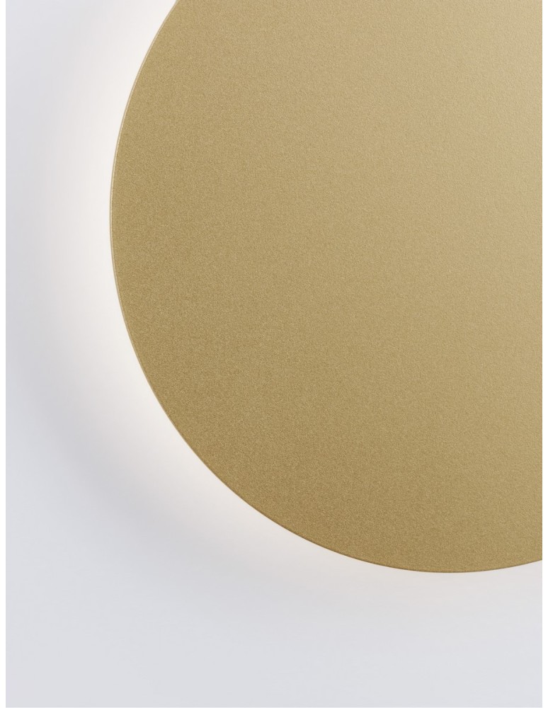 Wall lamps - Luces Exclusivas CHICA Wall-mounted Modern Gold and gold shades 1xLED max 12W 3000K LE42664 - product kolory-swiatla.pl 4