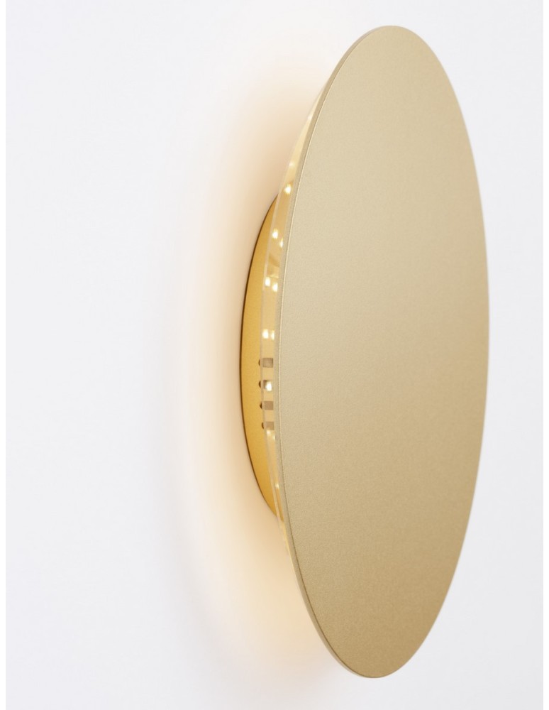 Wall lamps - Luces Exclusivas CHICA Wall-mounted Modern Gold and gold shades 1xLED max 12W 3000K LE42664 - product kolory-swiatla.pl 5