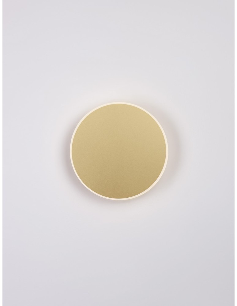 Wall lamps - Luces Exclusivas CHICA Wall-mounted Modern Gold and gold shades 1xLED max 20.5W 3000K LE42669 - product kolory-swiatla.pl 3