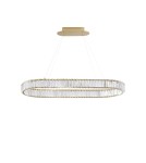 Pendant lamps - Luces Exclusivas BAUTA Pendant Modern gold and gold shades 1xLED max 48W 3500K LE42672 - product 1