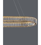 Pendant lamps - Luces Exclusivas BAUTA Pendant Modern gold and gold shades 1xLED max 48W 3500K LE42672 - product 2