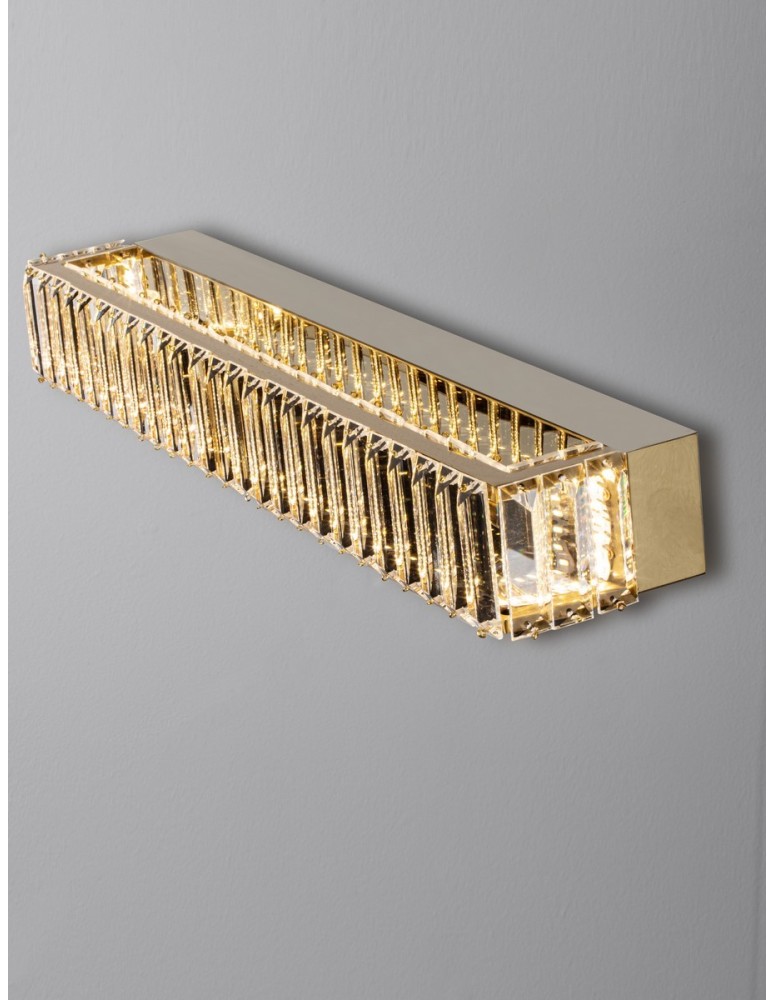 Wall lamps - Luces Exclusivas BAUTA Wall-mounted Modern Gold and gold shades 1xLED max 19W 3500K LE42673 - product kolory-swiatla.pl 5