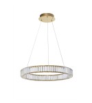 Pendant lamps - Luces Exclusivas BAUTA Pendant Modern gold and gold shades 1xLED max 40W 3500K LE42674 - product 1