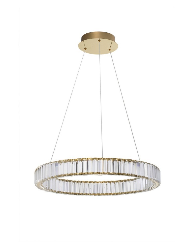 Pendant lamps - Luces Exclusivas BAUTA Pendant Modern gold and gold shades 1xLED max 40W 3500K LE42674 - product kolory-swiatla.pl 1