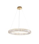Pendant lamps - Luces Exclusivas BAUTA Pendant Modern gold and gold shades 1xLED max 47W 3500K LE42675 - product 1