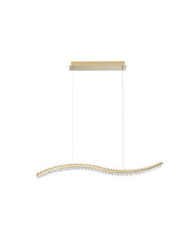Luces Exclusivas BAUTA Pendant Modern gold and gold shades 1xLED max 40W 3500K LE42677
