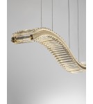 Lampy wiszące - Luces Exclusivas BAUTA Wisząca Nowoczesna złoty i odcienie złota 1xLED max 40W 3500K LE42677 - produkt 4