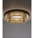 Glamour ceiling lamps - Luces Exclusivas BAUTA Ceiling Modern Gold and shades of gold 1xLED max 29W 3500K LE42678 - product 2