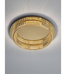 Glamour ceiling lamps - Luces Exclusivas BAUTA Ceiling Modern Gold and shades of gold 1xLED max 29W 3500K LE42678 - product 3