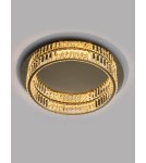 Glamour ceiling lamps - Luces Exclusivas BAUTA Ceiling Modern Gold and shades of gold 1xLED max 29W 3500K LE42678 - product 5