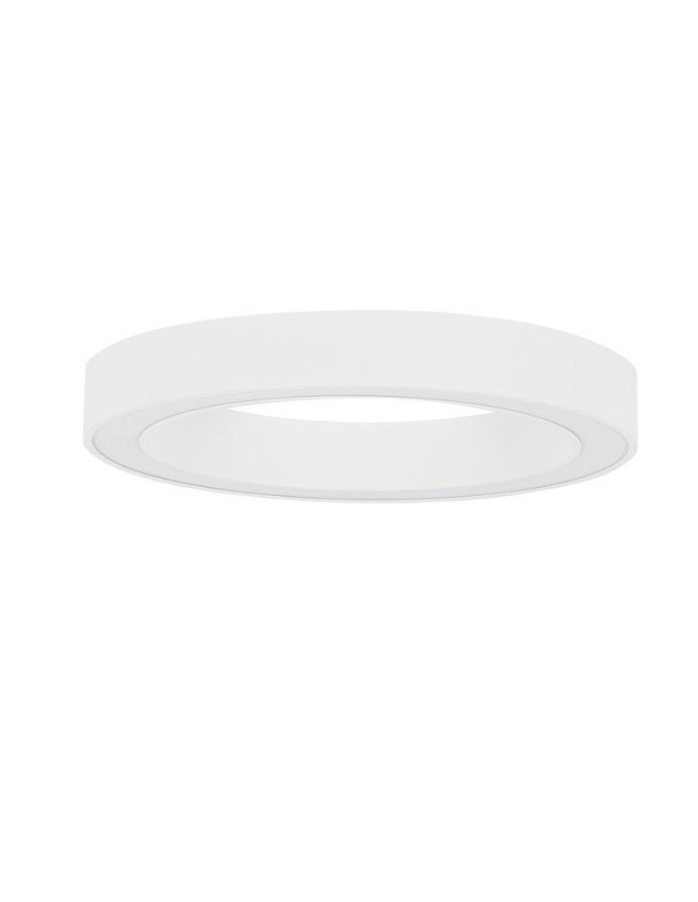Ring ceiling lamps - Luces Exclusivas CLARO Modern Ceiling White 1xLED max 50W 3000-4000K LE42684 - product kolory-swiatla.pl 1