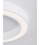 Ring ceiling lamps - Luces Exclusivas CLARO Modern Ceiling White 1xLED max 50W 3000-4000K LE42684 - product 3