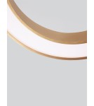Ring ceiling lamps - Luces Exclusivas CLARO Ceiling Modern Gold and shades of gold 1xLED max 50W 3000-4000K LE42686 - product 5