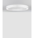 Ring ceiling lamps - Luces Exclusivas CLARO Modern Ceiling White 1xLED max 60W 3000-4000K LE42687 - product 2