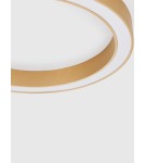 Ring ceiling lamps - Luces Exclusivas CLARO Ceiling Modern Gold and shades of gold 1xLED max 60W 3000-4000K LE42689 - product 2