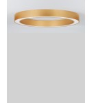 Ring ceiling lamps - Luces Exclusivas CLARO Ceiling Modern Gold and shades of gold 1xLED max 60W 3000-4000K LE42689 - product 3