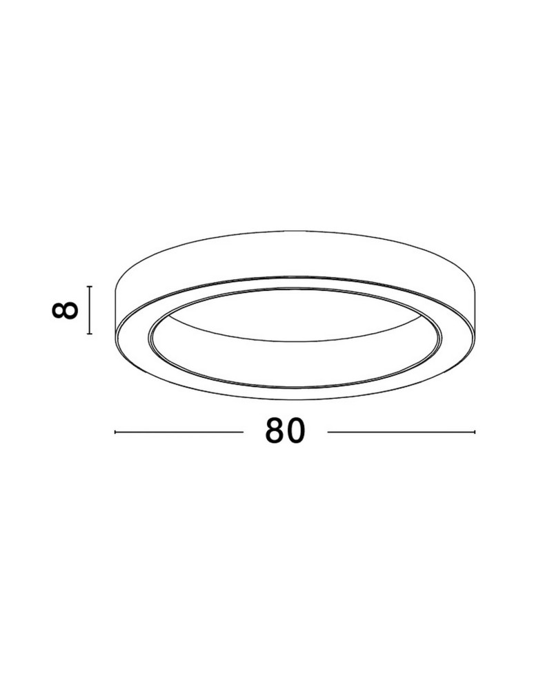 Ring ceiling lamps - Luces Exclusivas CLARO Ceiling Modern Gold and shades of gold 1xLED max 60W 3000-4000K LE42689 - product kolory-swiatla.pl 6