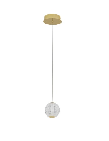 Luces Exclusivas CANA Pendant Modern Gold and Gold Shades 1xLED max 4.2W 3200K LE42690