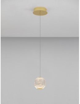 Luces Exclusivas CANA Pendant Modern Gold and Gold Shades 1xLED max 4.2W 3200K LE42690 - product 2