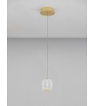 Pendant lamps - Luces Exclusivas CANA Pendant Modern Gold and Gold Shades 1xLED max 4.2W 3200K LE42690 - product 4