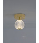 Ceiling lamps - Luces Exclusivas CANA Ceiling Modern Gold and shades of gold 1xLED max 4W 3200K LE42691 - product 2