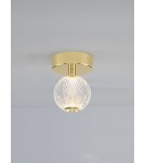Ceiling lamps - Luces Exclusivas CANA Ceiling Modern Gold and shades of gold 1xLED max 4W 3200K LE42691 - product 3