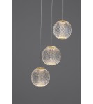 Pendant lamps - Luces Exclusivas CANA Pendant Modern gold and gold shades 1xLED max 15W 3200K LE42692 - product 4