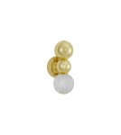 Wall lamps - Luces Exclusivas PONCE Wall-mounted Modern Gold and shades of gold 1xLED max 4W 3200K LE42705 - product 1