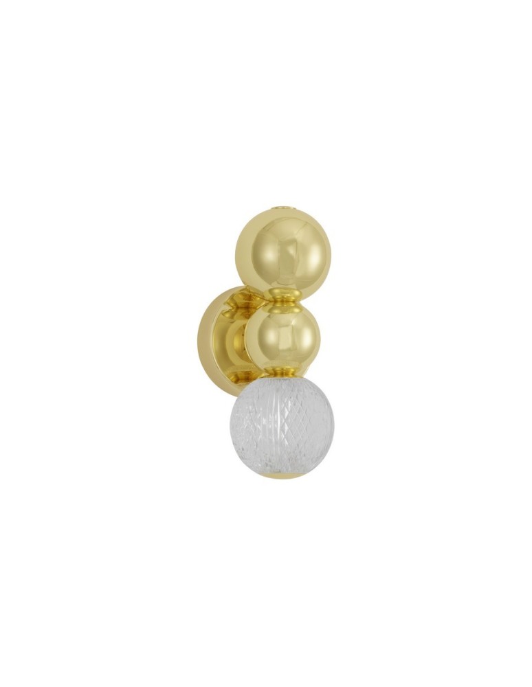 Wall lamps - Luces Exclusivas PONCE Wall-mounted Modern Gold and shades of gold 1xLED max 4W 3200K LE42705 - product kolory-swiatla.pl 1